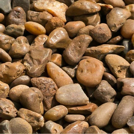 Seixo de Rio Grande Pedra Natural Decorativa para Jardinagem - Franco Garden