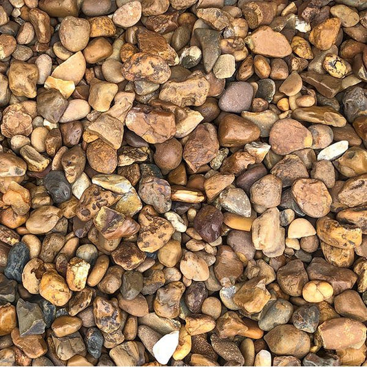 Seixo de Rio Pequeno Pedra Natural Decorativa para Jardinagem – Franco Garden