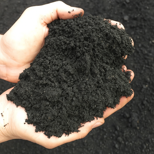 Terra Vegetal Natural Rica em Matéria Orgânica para Jardinagem