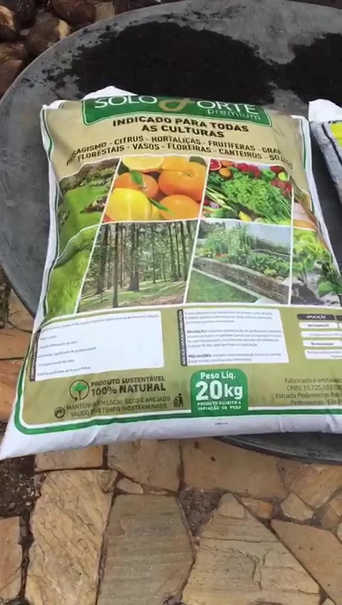 Substrato Solo Forte Premium Para Plantas 1kg 3kg 5kg