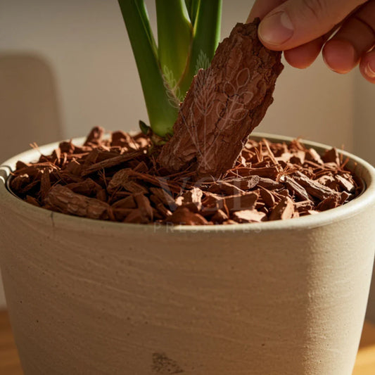 Casca de Pinus Polida Premium para Jardinagem e Decoração 5L 10L 20L