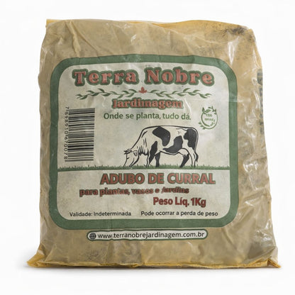 Esterco de Curral Natural para Adubação e Jardinagem