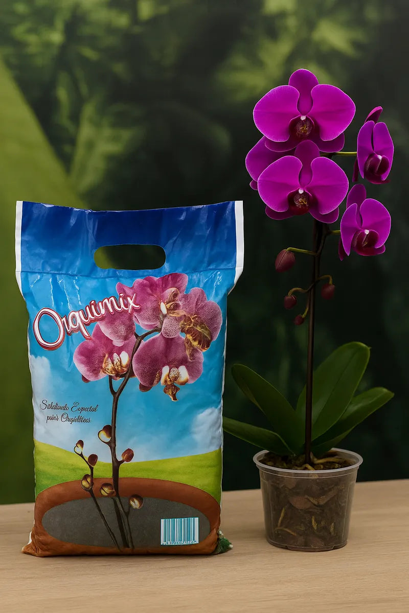 Substrato para Orquídeas Premium Alta Drenagem Pronto para Uso Orquimix - Franco Garden
