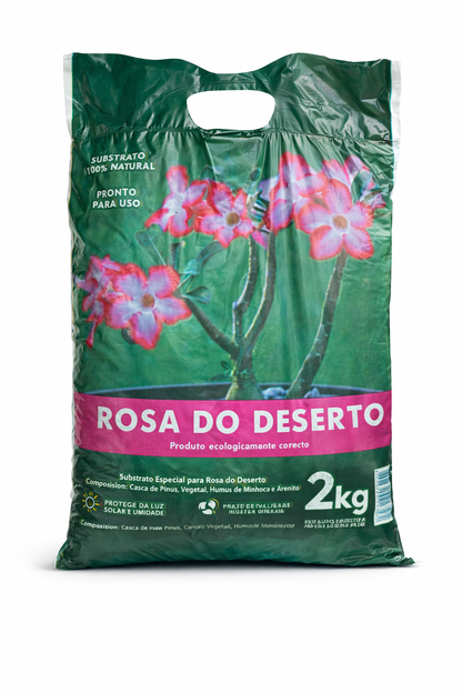 Substrato para Rosa do Deserto Premium Alta Drenagem Pronto Uso – Franco Garden