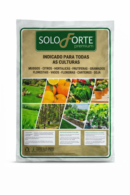 Substrato Solo Forte Premium Para Plantas 1kg 3kg 5kg