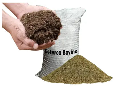 Esterco de Curral Natural para Adubação e Jardinagem