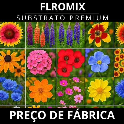 Substrato Flormix Pronto para Uso Rico em Matéria Orgânica