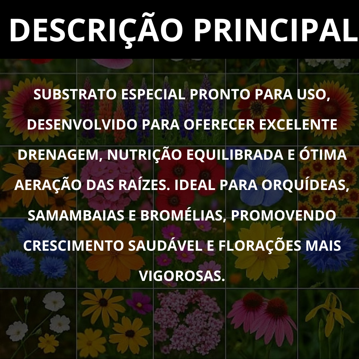 Substrato Flormix Pronto para Uso Rico em Matéria Orgânica