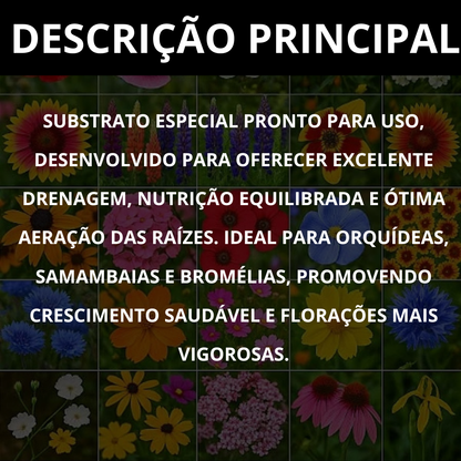 Substrato Flormix Pronto para Uso Rico em Matéria Orgânica