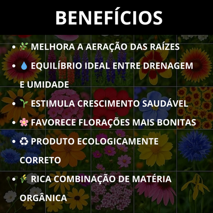 Substrato Flormix Pronto para Uso Rico em Matéria Orgânica