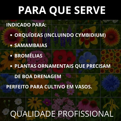 Substrato Flormix Pronto para Uso Rico em Matéria Orgânica