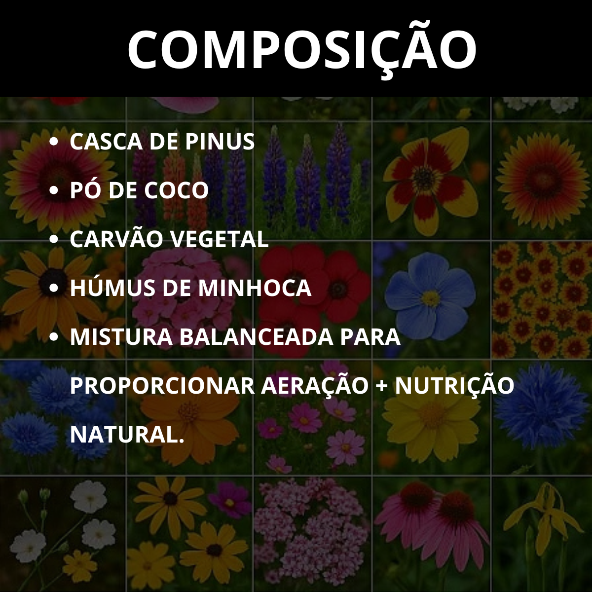 Substrato Flormix Pronto para Uso Rico em Matéria Orgânica