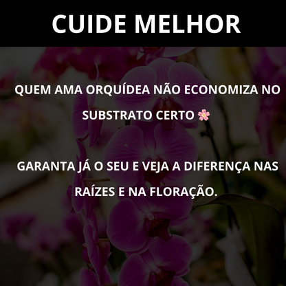 Substrato para Orquídeas Premium Alta Drenagem Pronto para Uso Orquimix - Franco Garden