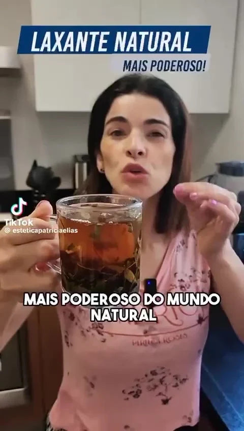 Folhas de Sene Premium 100% Natural para Chá Detox
