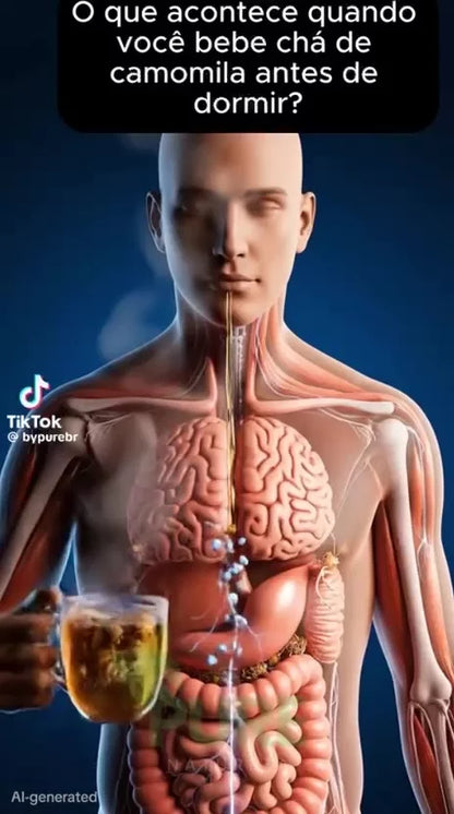 Camomila Flor Premium 100% Natural para Chá Relaxante