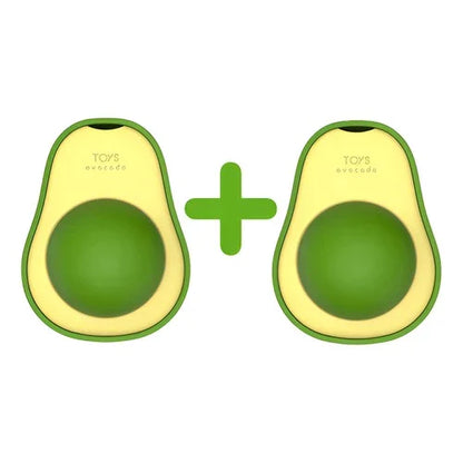 Brinquedo Abacate com Catnip para Gatos – Lambe Lambe Giratório