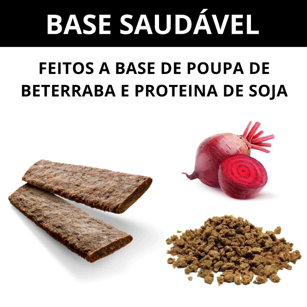 Bifinho para Cachorro Mister Bone Premium Beef 60g Sabor Carne