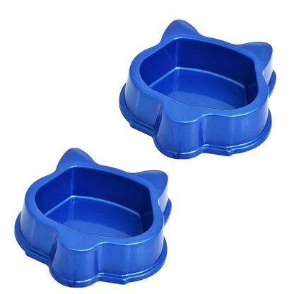 Comedouro e Bebedouro Antiformiga para Gatos Face Cat 160ml Kit 2 Unidades