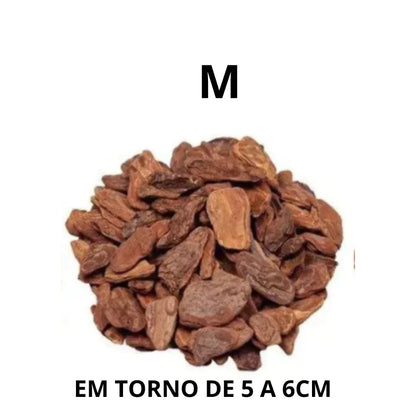 Casca de Pinus Polida para Jardinagem e Decoração 5L 10L 20L