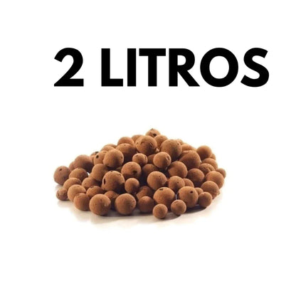 Argila Expandida Terra Forte 2L 5L 10L para Vasos, Hortas e Hidroponia