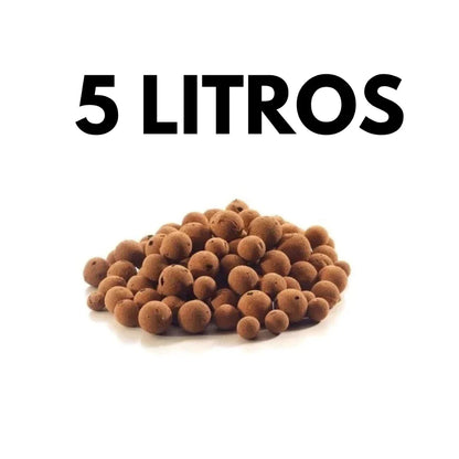 Argila Expandida Terra Forte 2L 5L 10L para Vasos, Hortas e Hidroponia