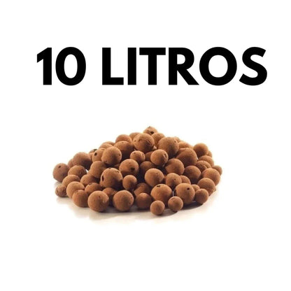 Argila Expandida Terra Forte 2L 5L 10L para Vasos, Hortas e Hidroponia