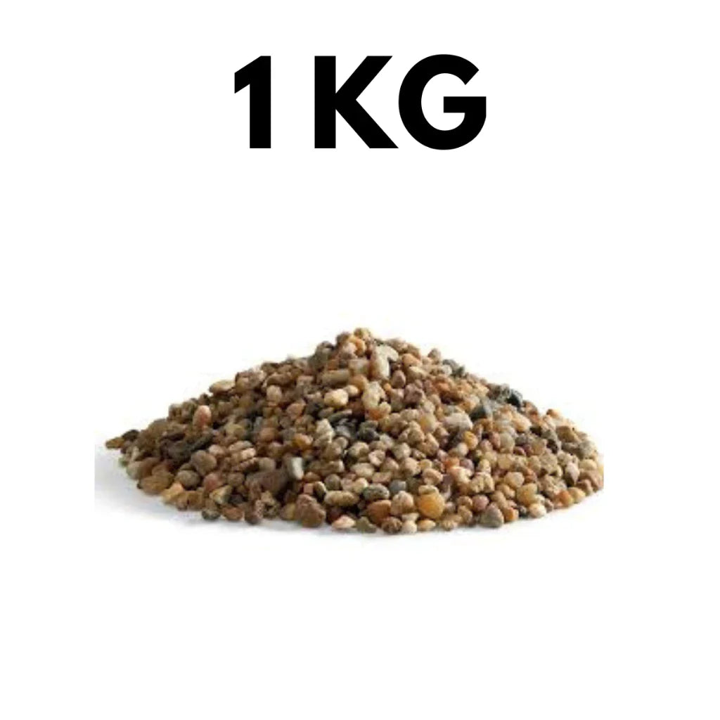 Pedra de Rio Natural 1kg para Aquário, Vasos e Jardim – PH Neutro