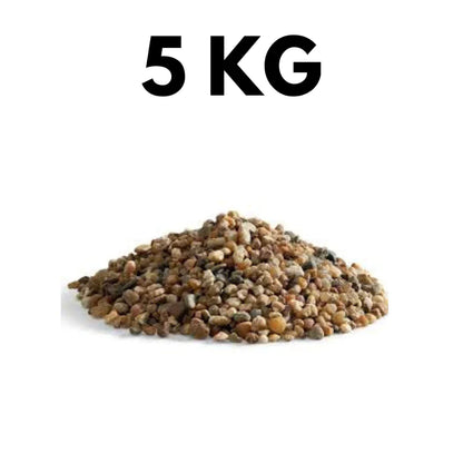 Pedra de Rio Natural 1kg para Aquário, Vasos e Jardim – PH Neutro