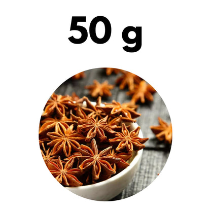 Anis Estrelado Premium 100% Natural para Chá e Temperos