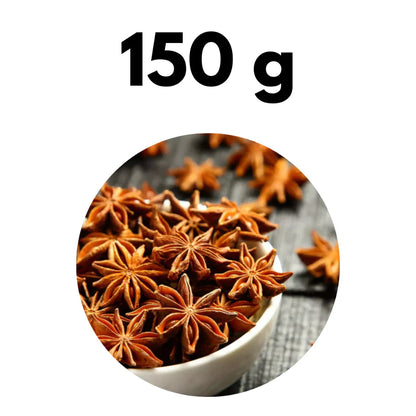 Anis Estrelado Premium 100% Natural para Chá e Temperos