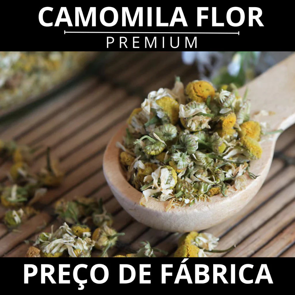 Camomila Flor Premium 100% Natural para Chá Relaxante