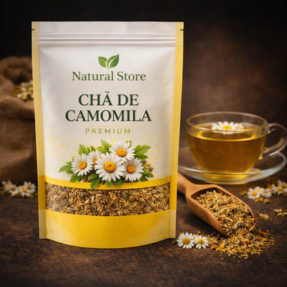 Camomila Flor Premium 100% Natural para Chá Relaxante